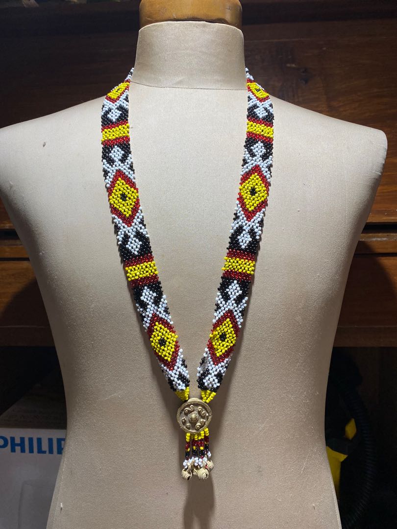 Authentic Beaded Tboli Necklace From Lake Sebu Womens Fashion