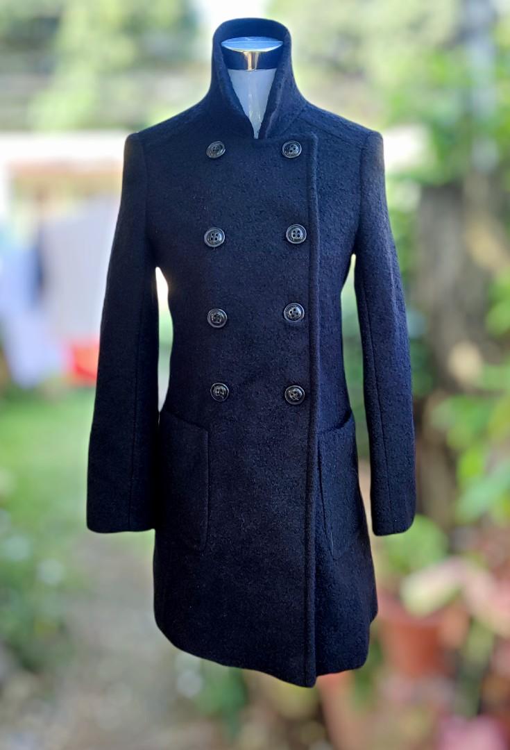 donna karan wool coat