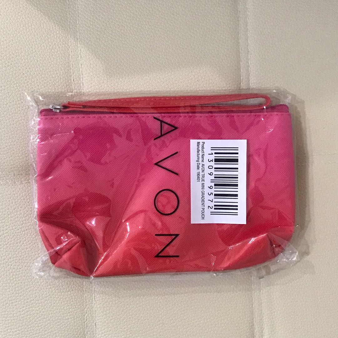 AVON pink pouch coin purse