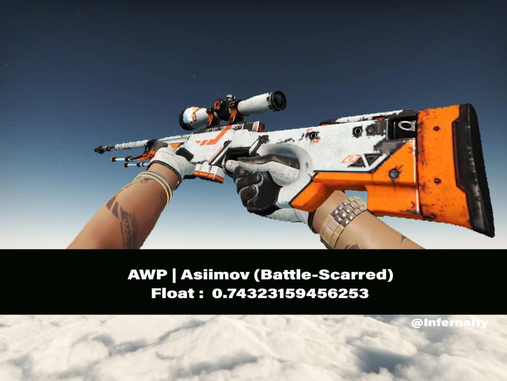 CSGO ST Awp Atheris FN, Video Gaming, Gaming Accessories, In-Game Products  on Carousell