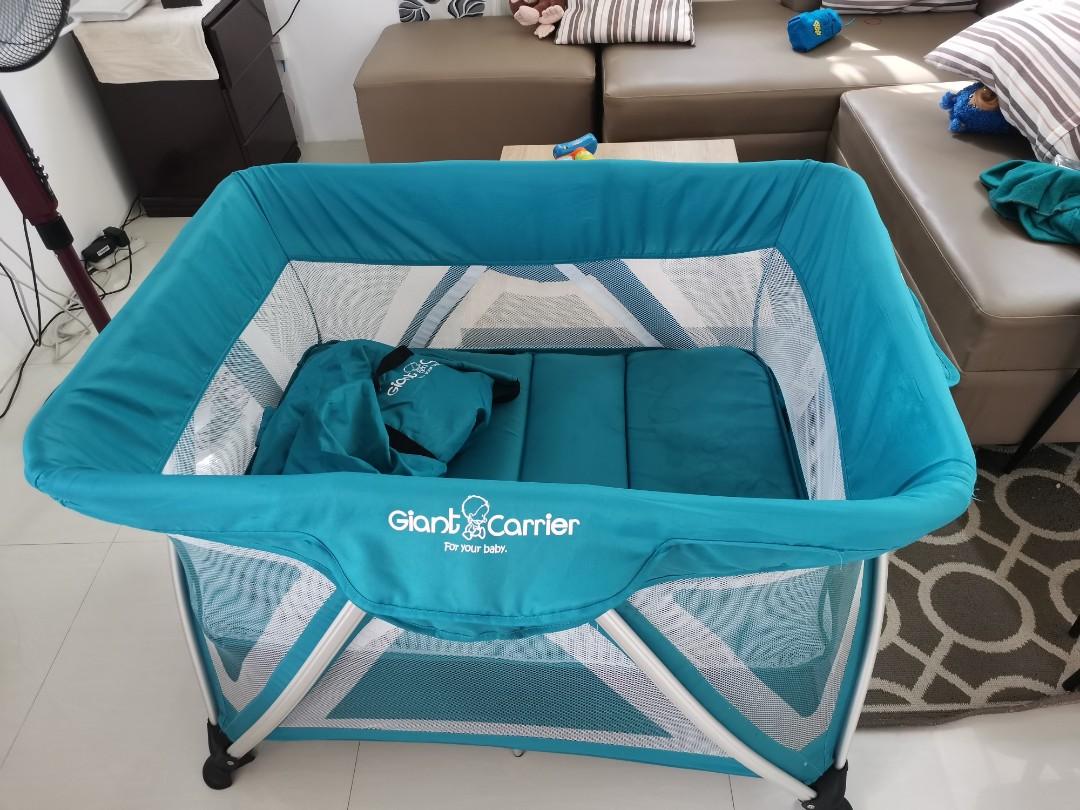 Blue baby cribs clearance