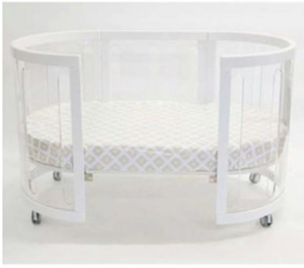 Babyhood Kaylula Sova Clear Cot 5 in 1 3pc Mattress Set