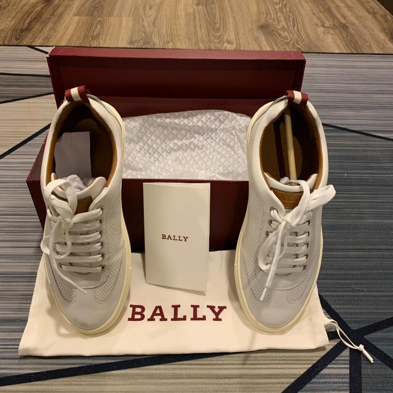 Bally Hendrik White Sneakers, Men's Fashion, Footwear, Carousell