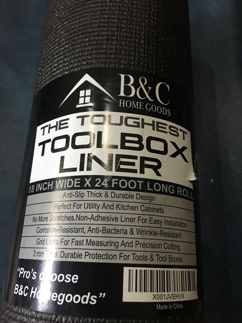 B&c home goods tool box liner deals