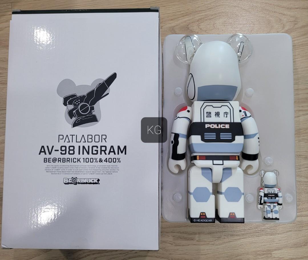 BE＠RBRICK PATLABOR 100% & 400%