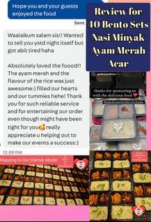 Bento set for Solemnisation