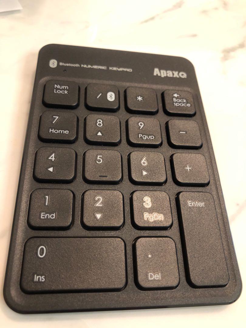 Bluetooth numeric keypad （分類：電腦鍵盤及相關產品）位於 Hong Kong。 由 bubi2020 提交（商品編號 1119977148，圖片 3）。簡介： 購於2020/11/29 ，support windows/iOS 用不到10次，極新。