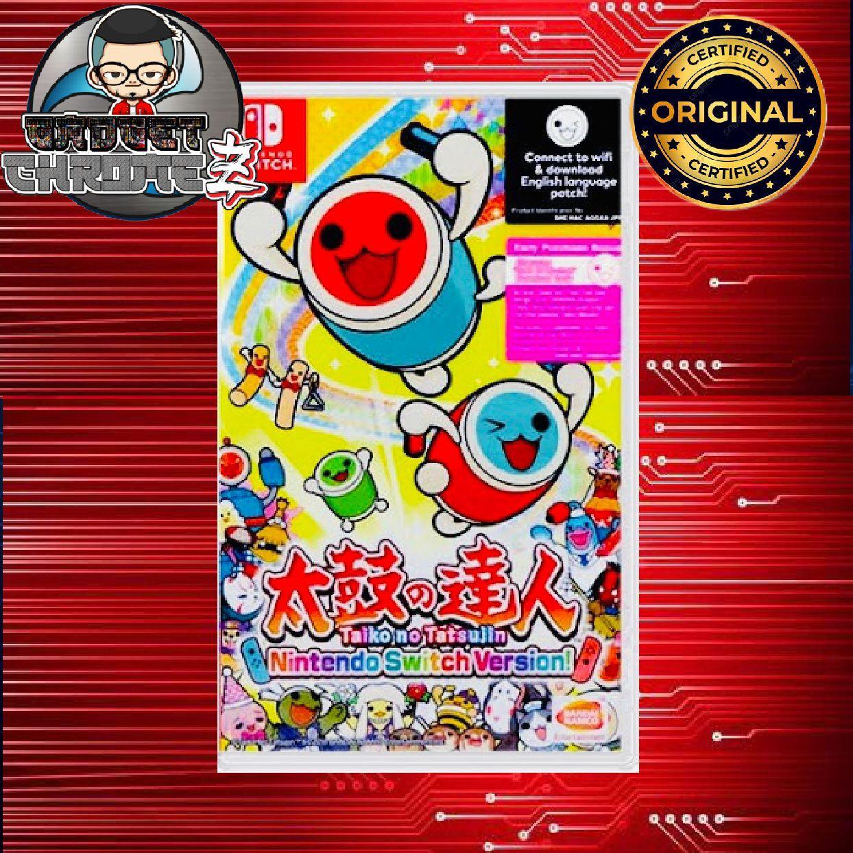 Brandnew Taiko No Tatsujin With English Patch Nintendo Switch Video Gaming Video Games Nintendo On Carousell
