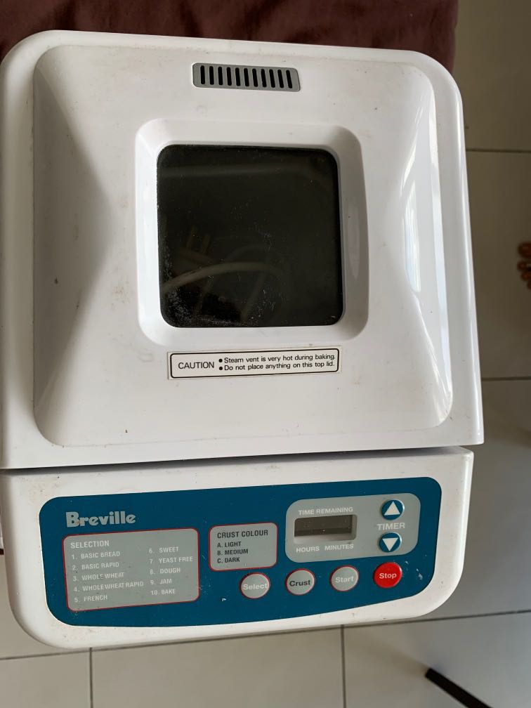 Breville BB250 Bread Maker, TV & Home Appliances, Kitchen Appliances
