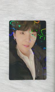 BTS BE Deluxe Japan FC Suga Holo pc