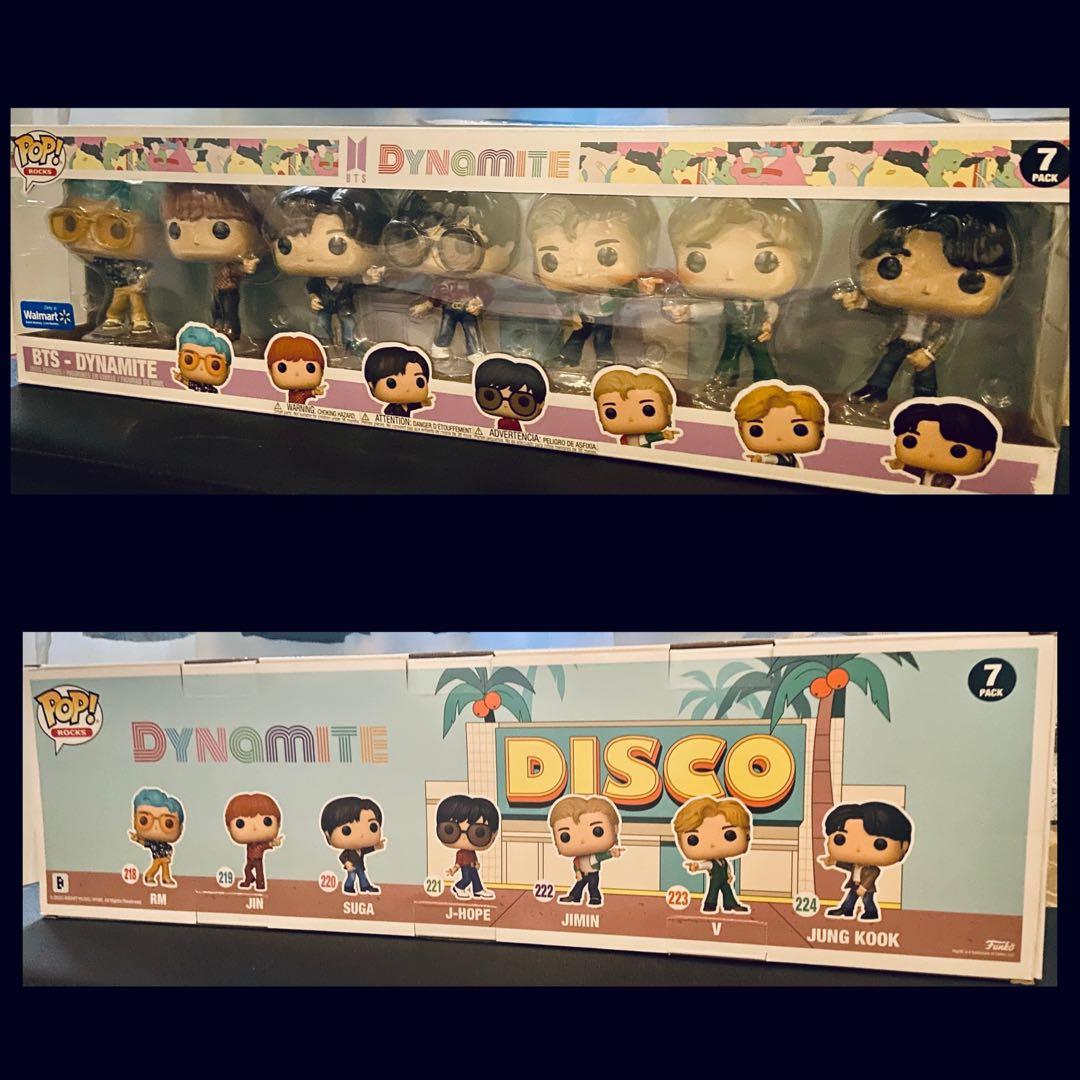 ON HAND: BTS Dynamite Funko Pop Set 