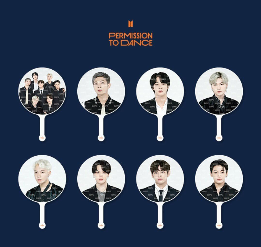 BTS Permission to Dance Image Picket うちわ