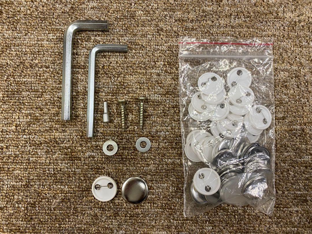 Button makers (Category: Craft Supplies & Tools) located in Singapore. Submitted by bountyrunner (Listing ID 1119876917, Image 1). Description: Good condition. What you see , what you will be getting . Reason selling: not in use . .