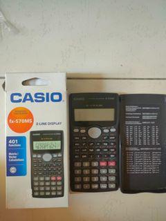 Casio Scientific Calculator Fx 350ms Books Stationery Stationery On Carousell