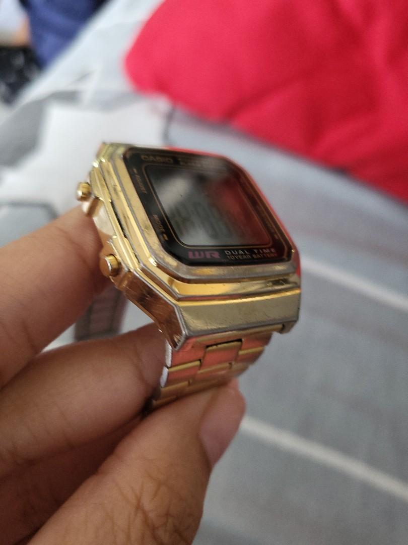 Casio a178 gold store