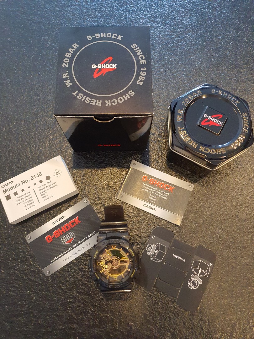 Casio g shock ga 110br clearance