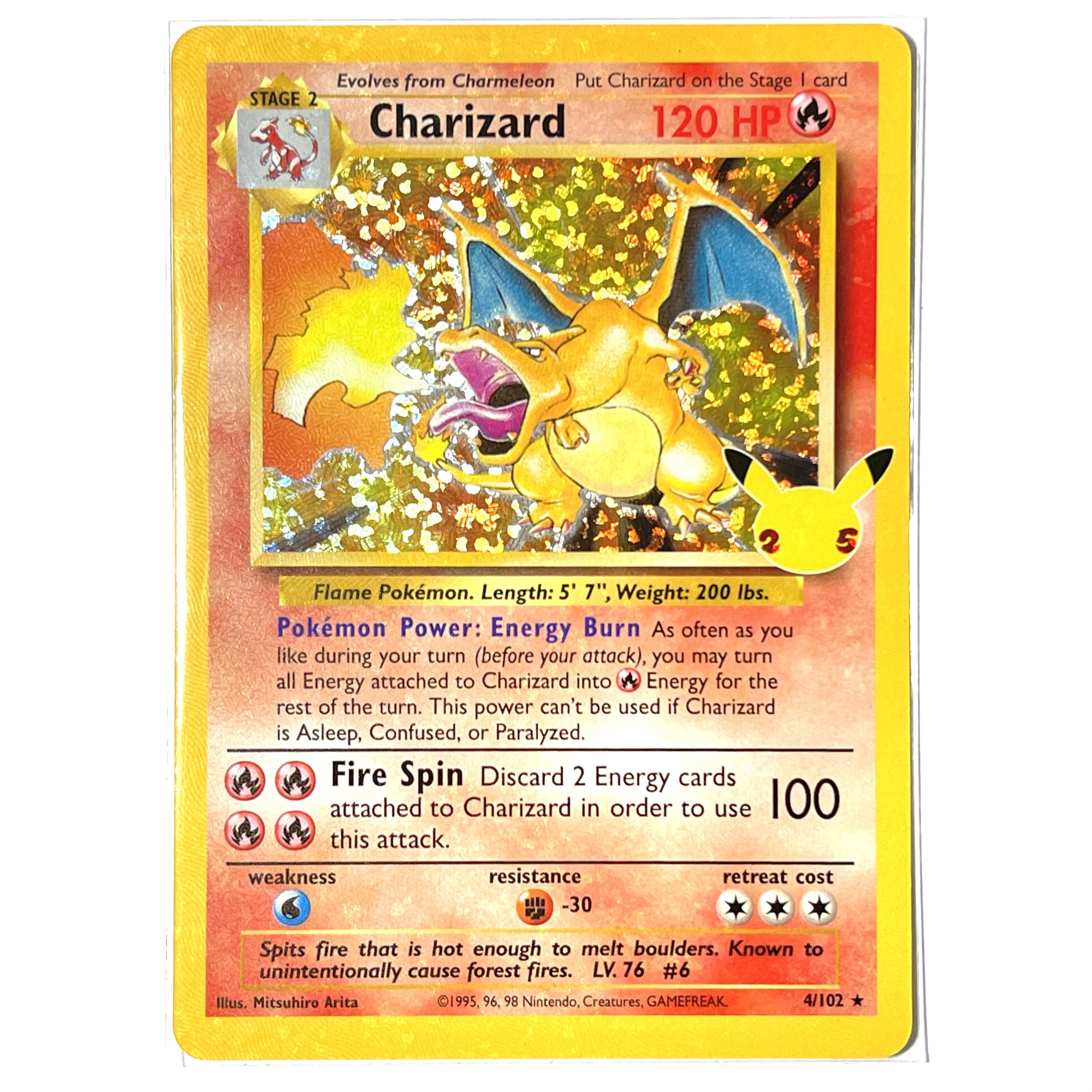 Charizard 4/102 Holo Rare (Classic Collection) Celebrations Singles