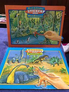 Children books Dinosaurs and Wild Animals