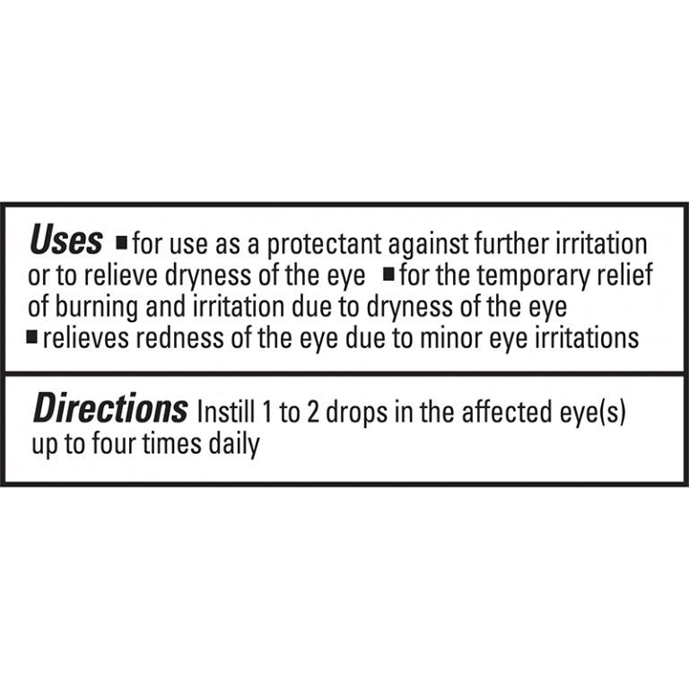 Clear Eyes Eye Drops Maximum Itchy Eye Relief 0.5 Fl Oz 15ml, Beauty