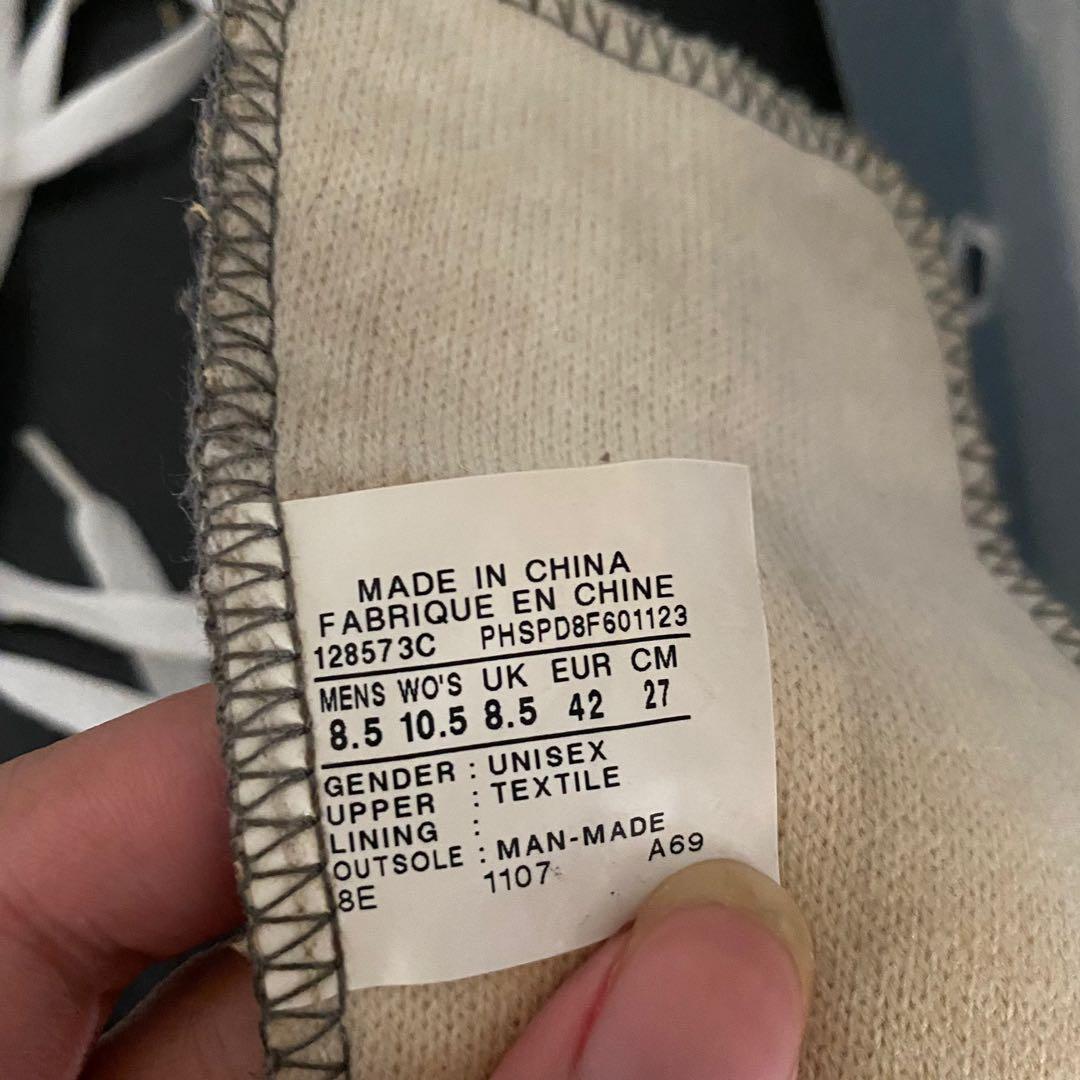 converse size 9.5 uk