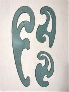 COX French Curve Set