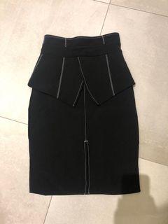 Dark blue Denim skirt