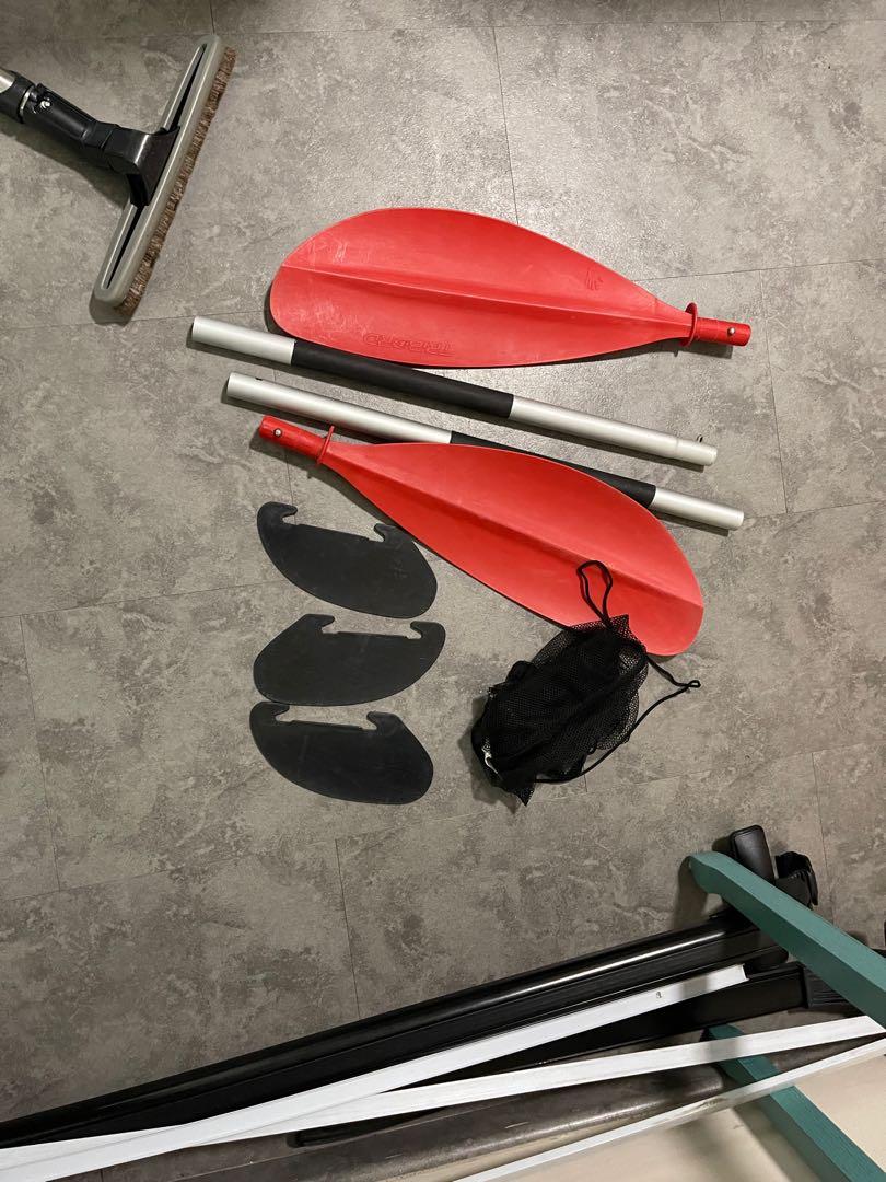 Decathlon kayak paddle, Sports Equipment, Fishing on Carousell