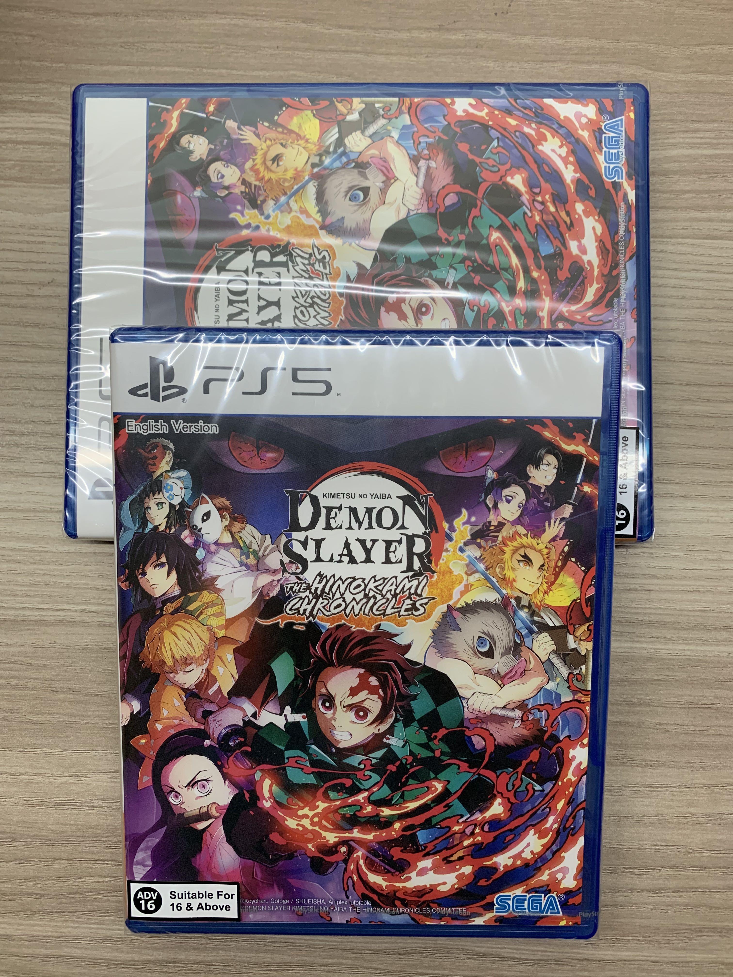 Demon Slayer Kimetsu No Yaiba Hinokami Chronicles Ps5 Game Video Gaming Video Games Playstation On Carousell
