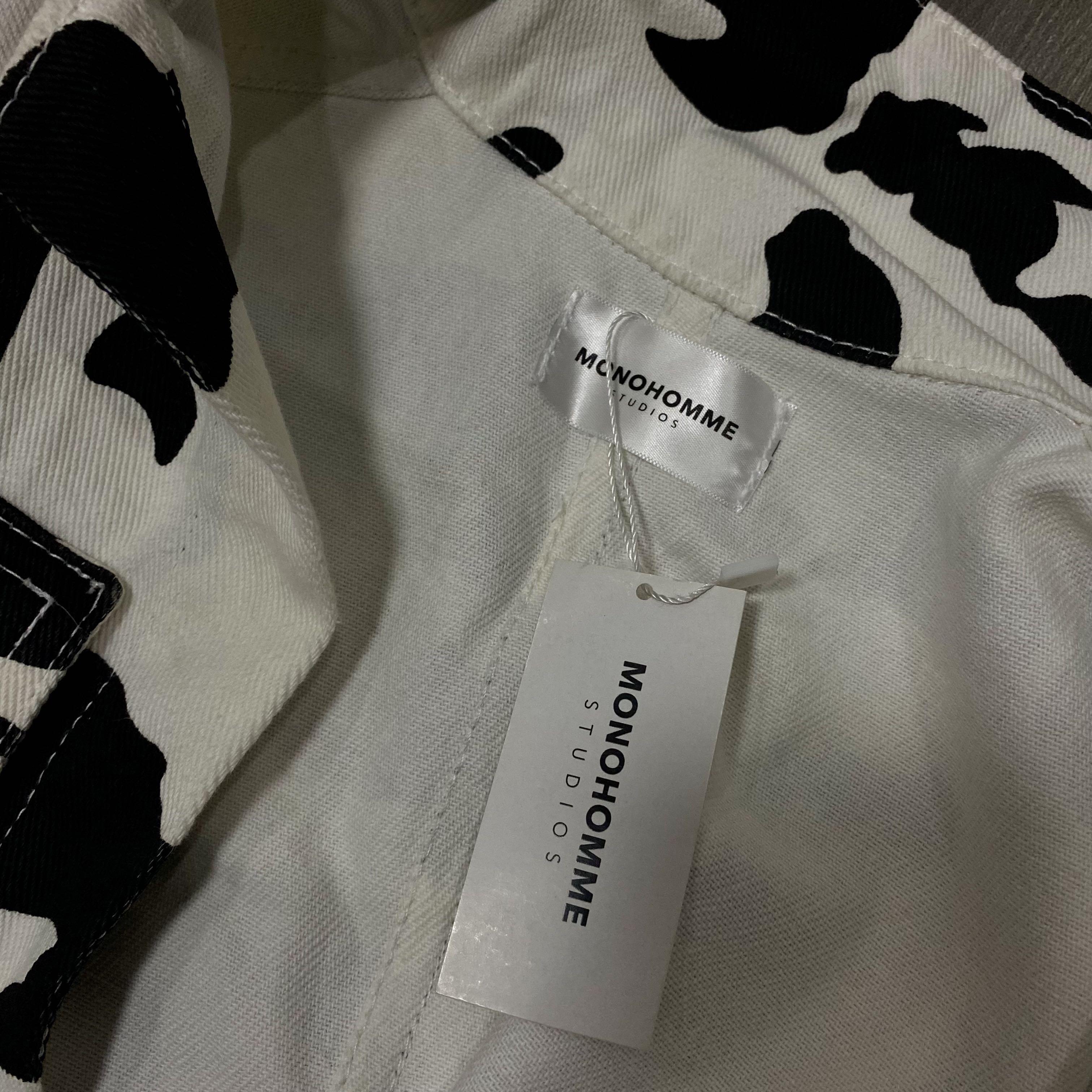 DENIM COW PRINT JACKET AND PANTS SET COORDS COORDINATES (Category: Sets or Coordinates) located in Manila. Submitted by paoweezyy (Listing ID 1119965570, Image 3). Description: FREE SF WITHIN MM SUPER NICE DENIM FABRIC JACKET (USED ONCE AND WASHED) SIZE LARGE PANTS BNEW (NEVER WORN) SIZE 30”.