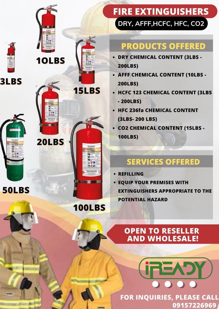 Fire Extinguishers (same day delivery) (Category: Safe) located in Dinalupihan. Submitted by vvvvv915 (Listing ID 1119999732, Image 2). Description: .