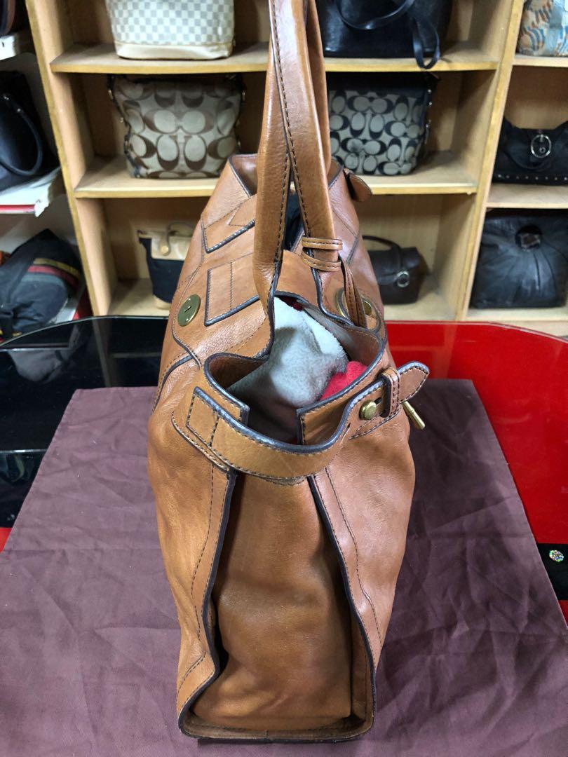 Fossil vintage reissue work tote outlet