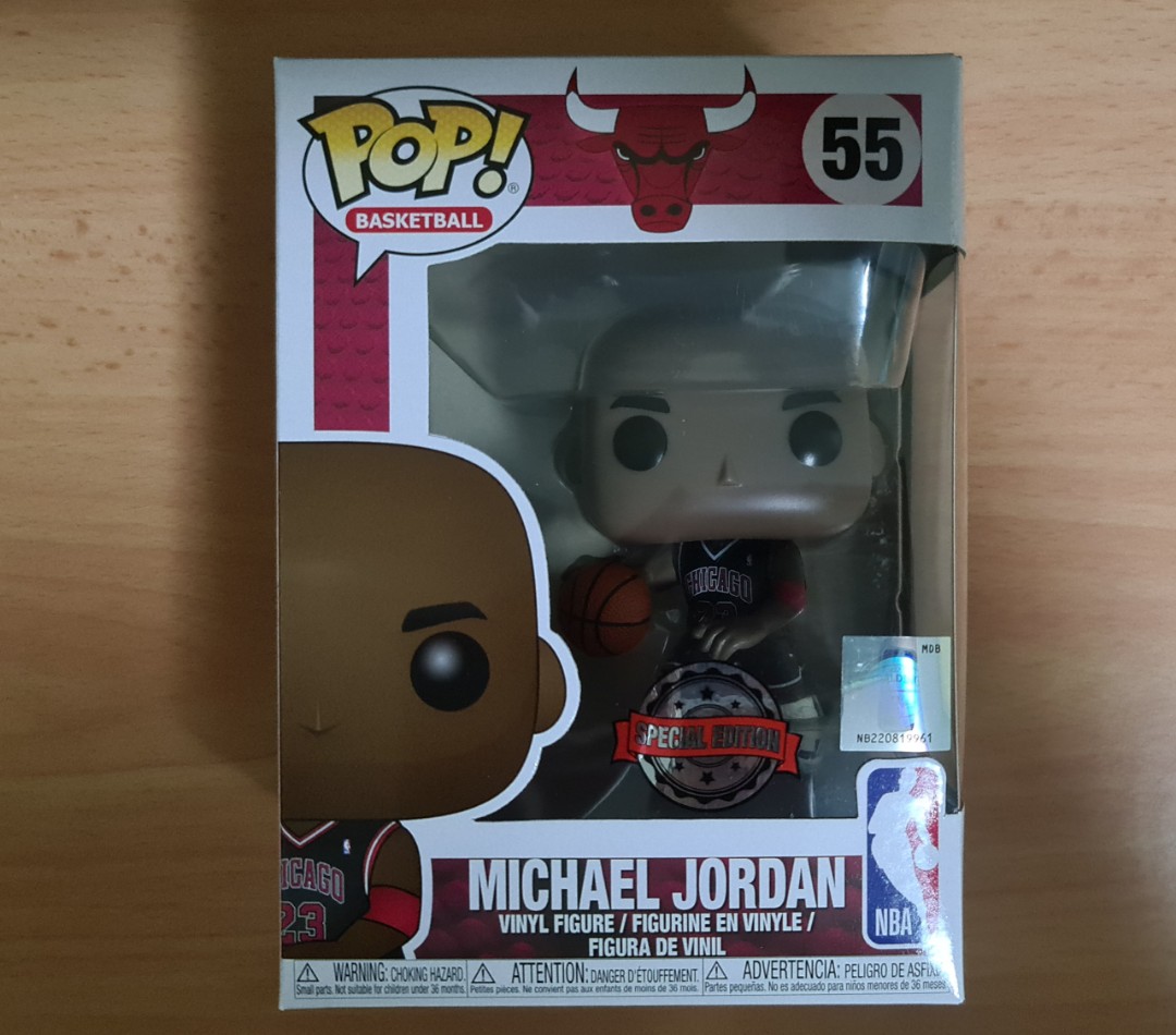 Funko Pop Basketball Chicago Bulls Michael Jordan Black Jersey