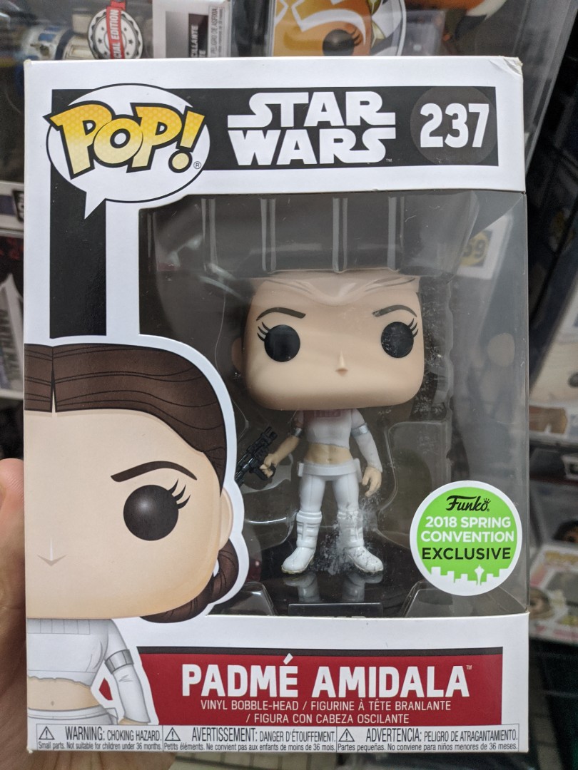 Funko Pop Padme Amidala star wars 2018 spring convention