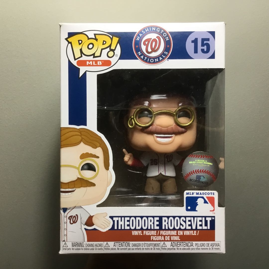 Washington Nationals MLB Teddy Roosevelt Funko Pop! Figure