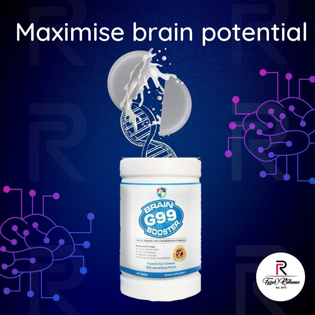 G99 Brain Booster Health Nutrition Health Supplements Vitamins Supplements On Carousell
