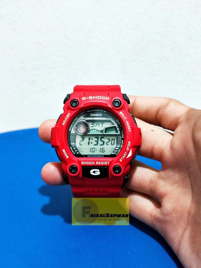 G Shock G7900 Mat Moto Merah Gshock Mens Fashion Watches And Accessories Watches On Carousell