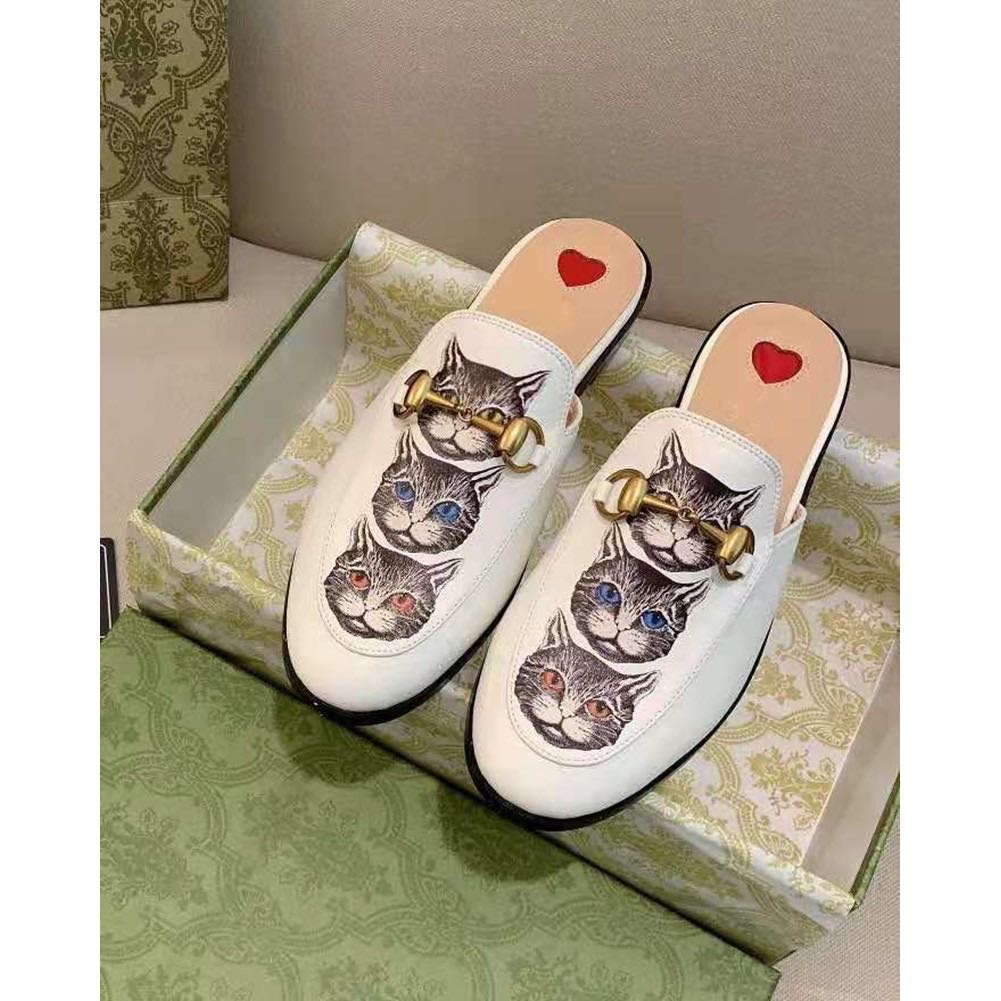 Gucci 2025 cat mules