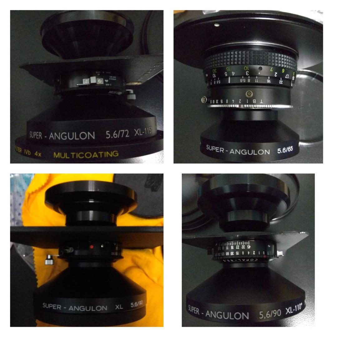 一次放一批大底機鏡頭(HASSELBLAD RODENSTOCK /Schneider), 攝影器材