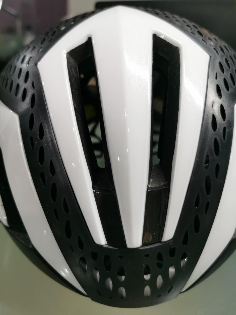 Helm Rockbros TT30 warna putih Olah Raga Sepeda di Carousell
