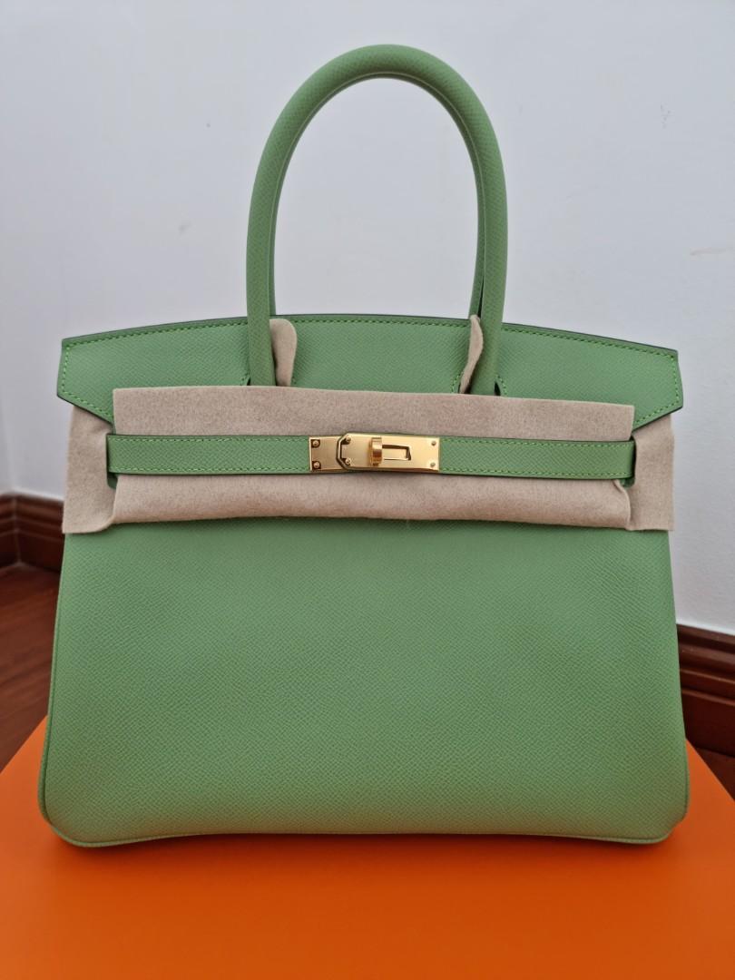 Hermes Birkin 30 - Bleu Zanzibar, Luxury, Bags & Wallets on Carousell