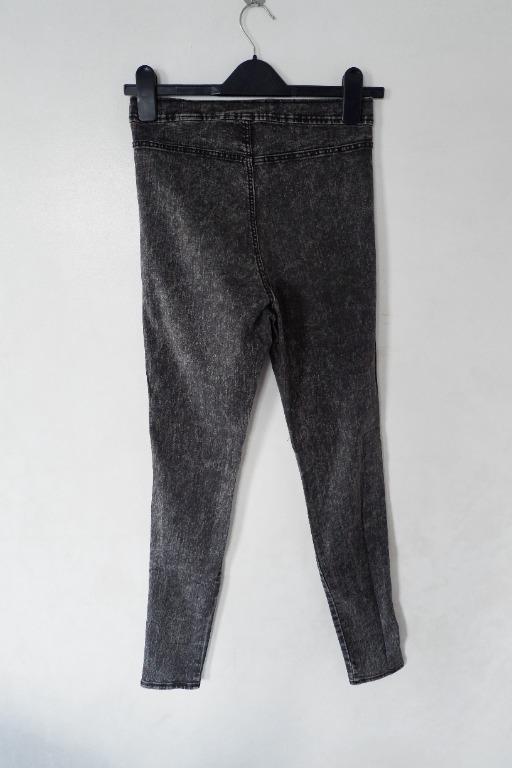H&m divided sale high waisted jeans