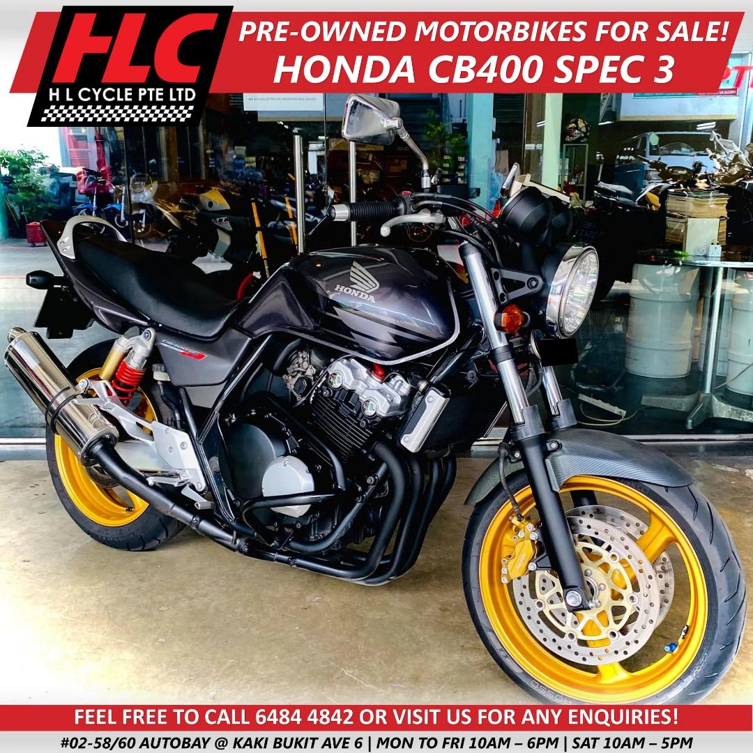 Honda Cb400 Spec3 For Sale Coe Mar 24 Motorcycles Motorcycles For Sale Class 2a On Carousell