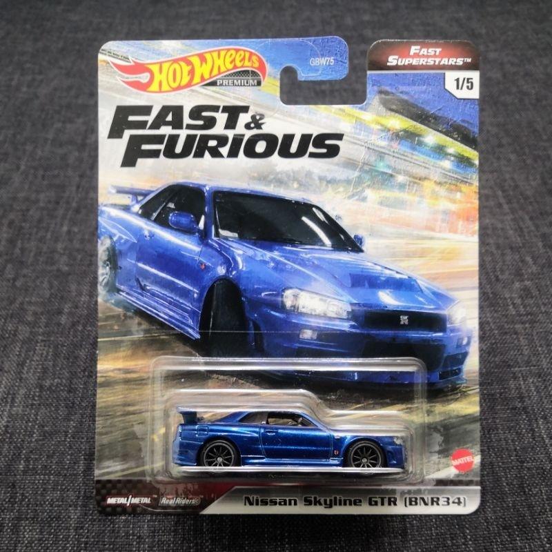 Hot wheels nissan skyline gtr bnr34 sales