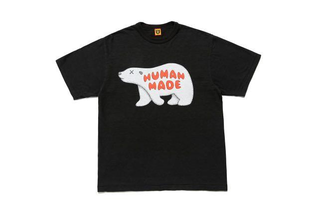 Human Made x Kaws Tee, 男裝, 上身及套裝, T-shirt、恤衫、有領衫