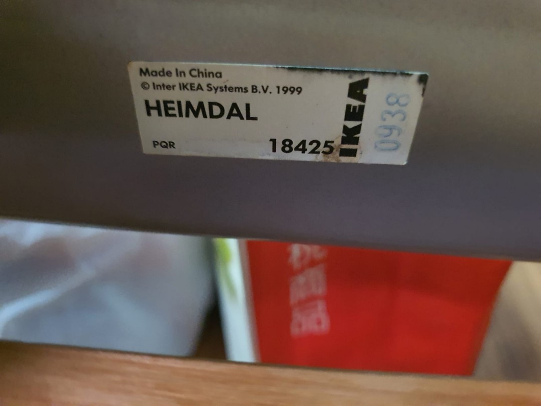 IKEA HEIMDAL SINGLE BED FRAME, Furniture & Home Living, Bedding