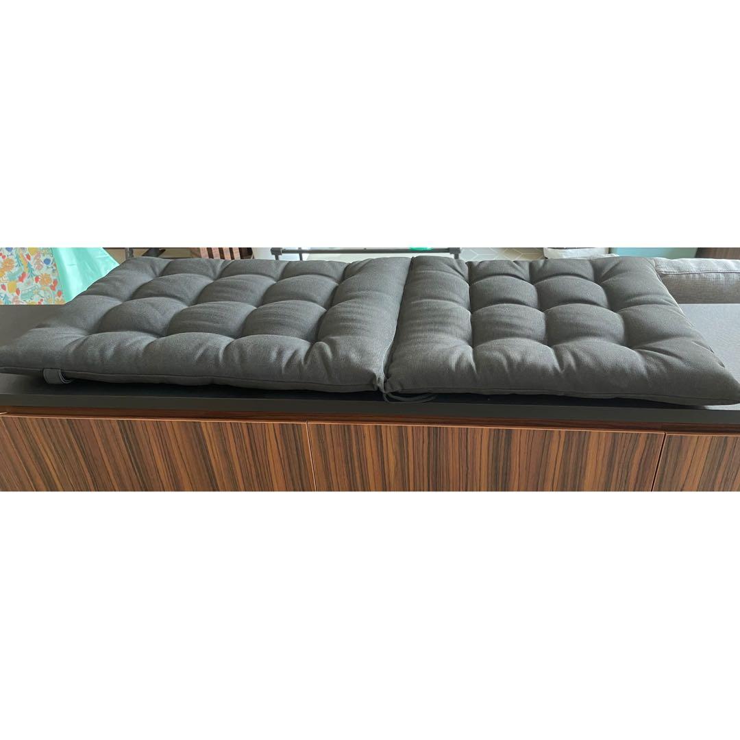Ikea HALLO Sun lounger pad black
