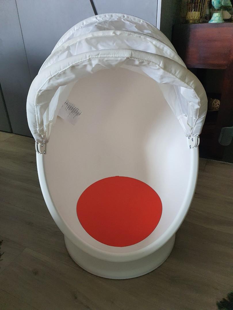 IKEA PS LOMSK Egg Swivel Chair, Babies & Kids, Baby Nursery & Kids