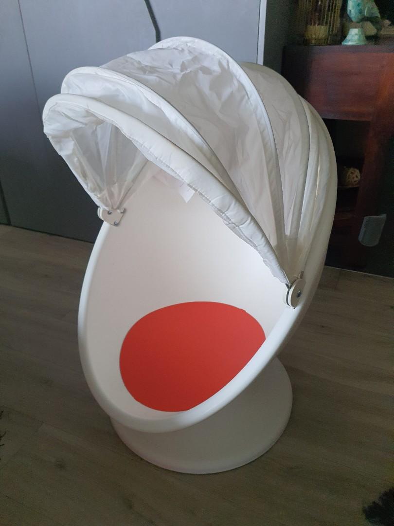 IKEA PS LOMSK Egg Swivel Chair, Babies & Kids, Baby Nursery & Kids