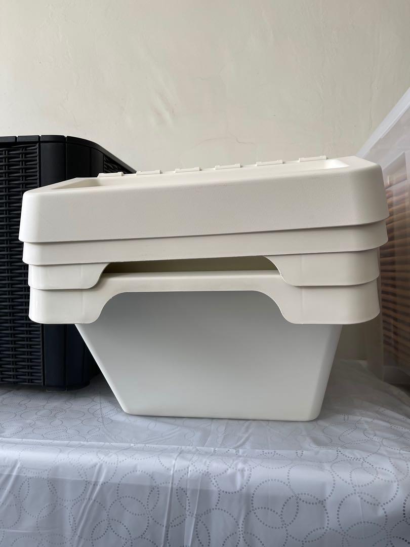 IKEA Sortera Storage Box / Waste Sorting Bin With Lid, Furniture & Home