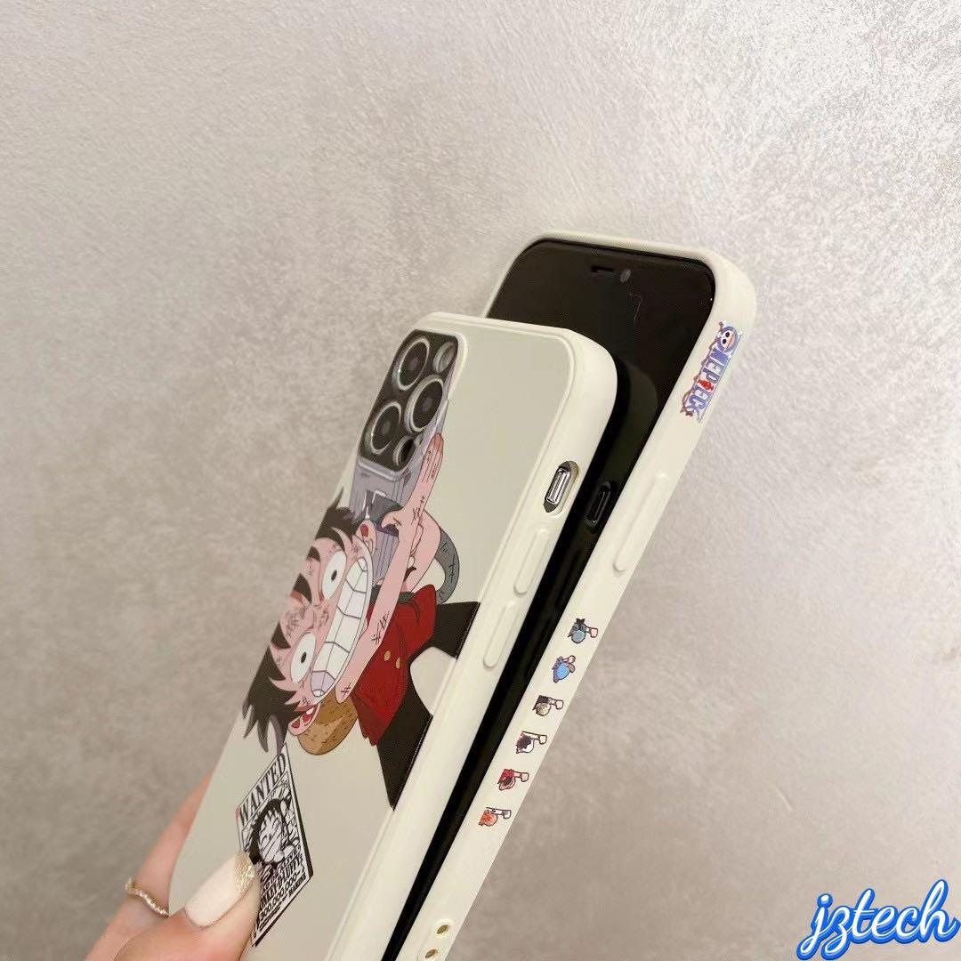 iPhone 12 Pro Max Anime Character Luffy Phone Case Cartoon